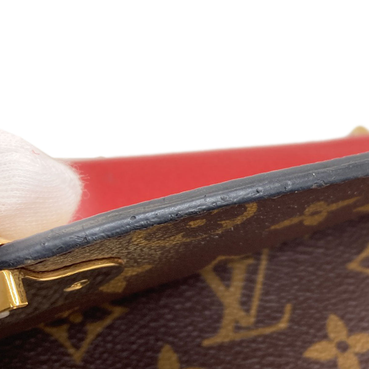 LOUIS VUITTON M43713 sampras seed Shoulder Bag Monogram canvas Ladies [Used]