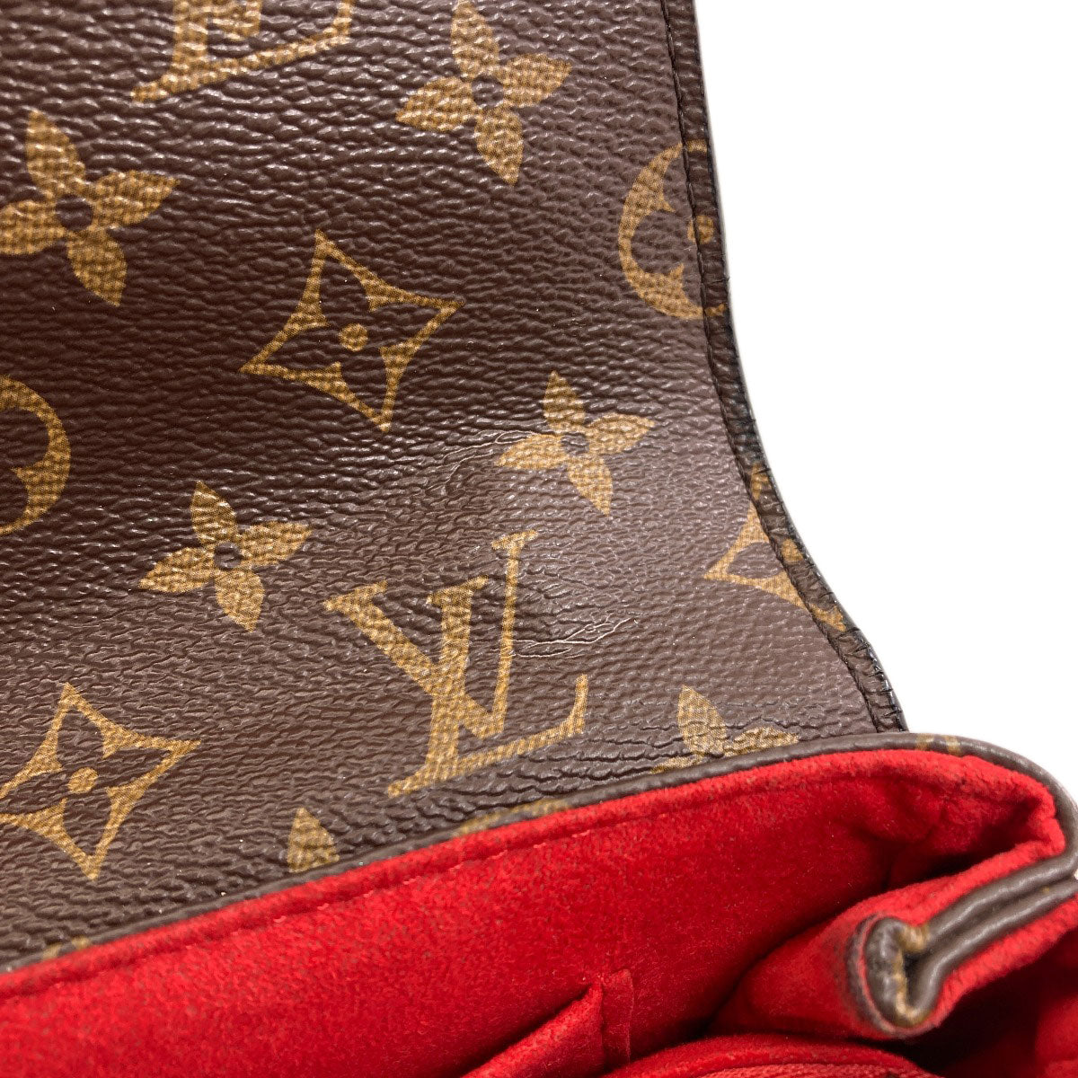 LOUIS VUITTON M43713 sampras seed Shoulder Bag Monogram canvas Ladies [Used]
