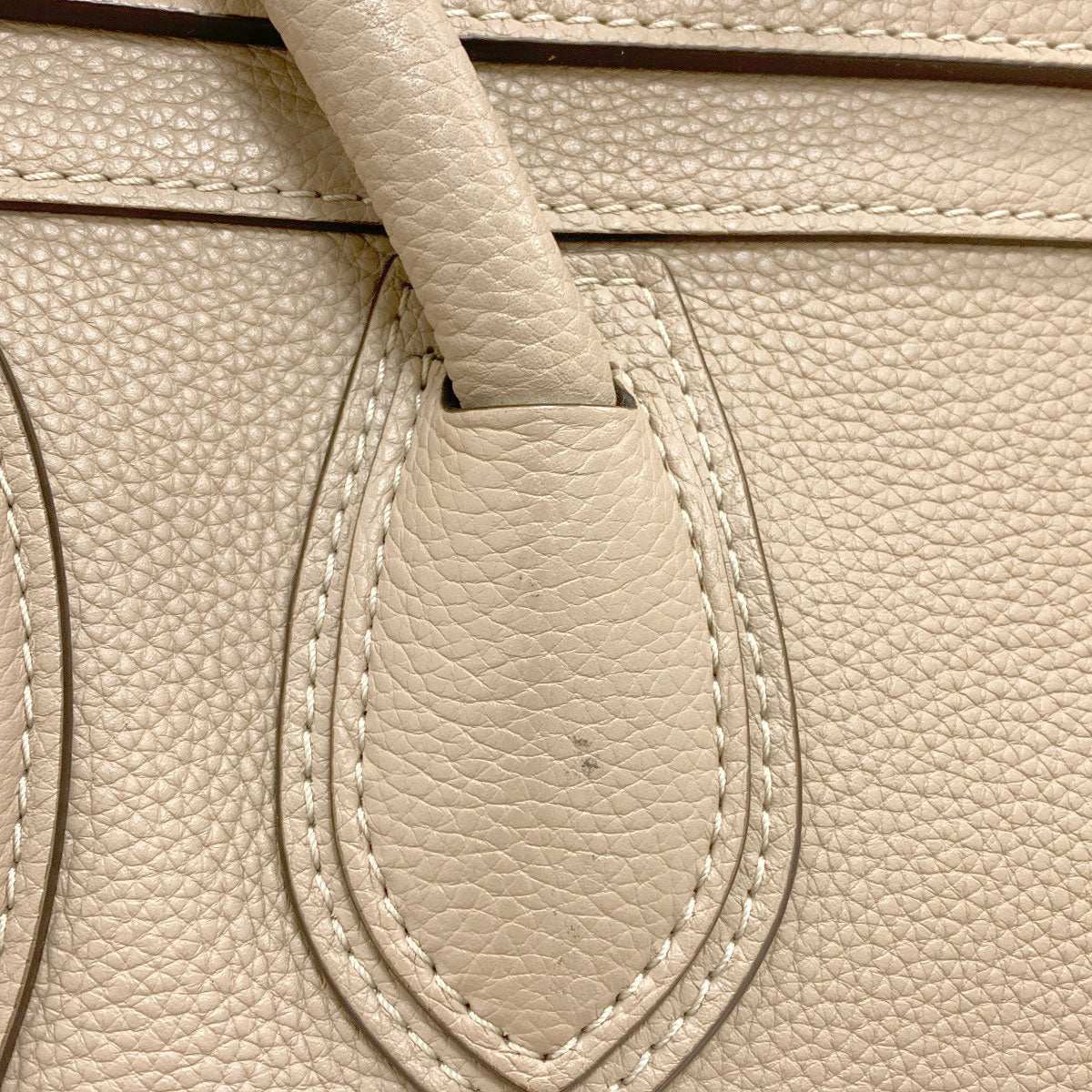 CELINE Luggage mini Tote Bag Calf Ladies [Used]