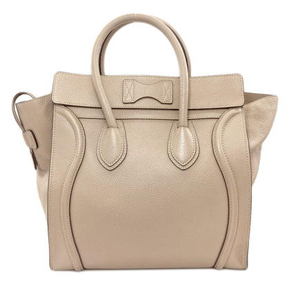 CELINE Luggage mini Tote Bag Calf Ladies [Used]