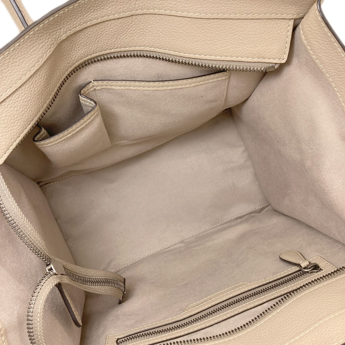 CELINE Luggage mini Tote Bag Calf Ladies [Used]