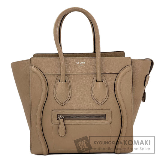 CELINE Luggage micro Handbag Calf Ladies [Used]