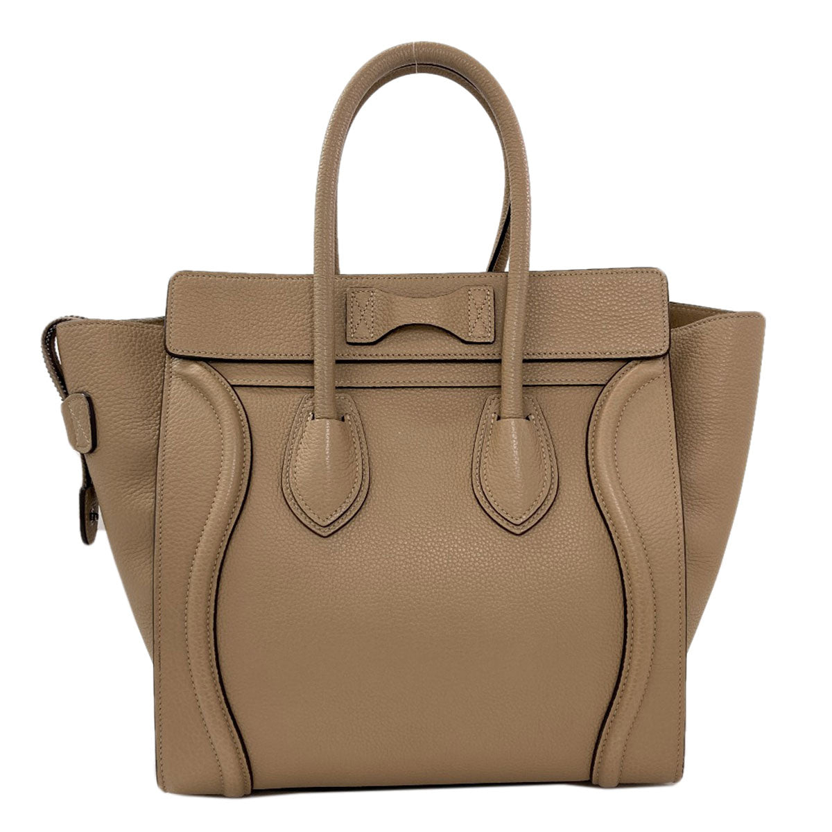 CELINE Luggage micro Handbag Calf Ladies [Used]