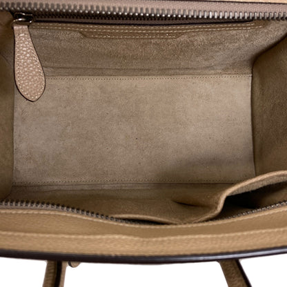 CELINE Luggage micro Handbag Calf Ladies [Used]