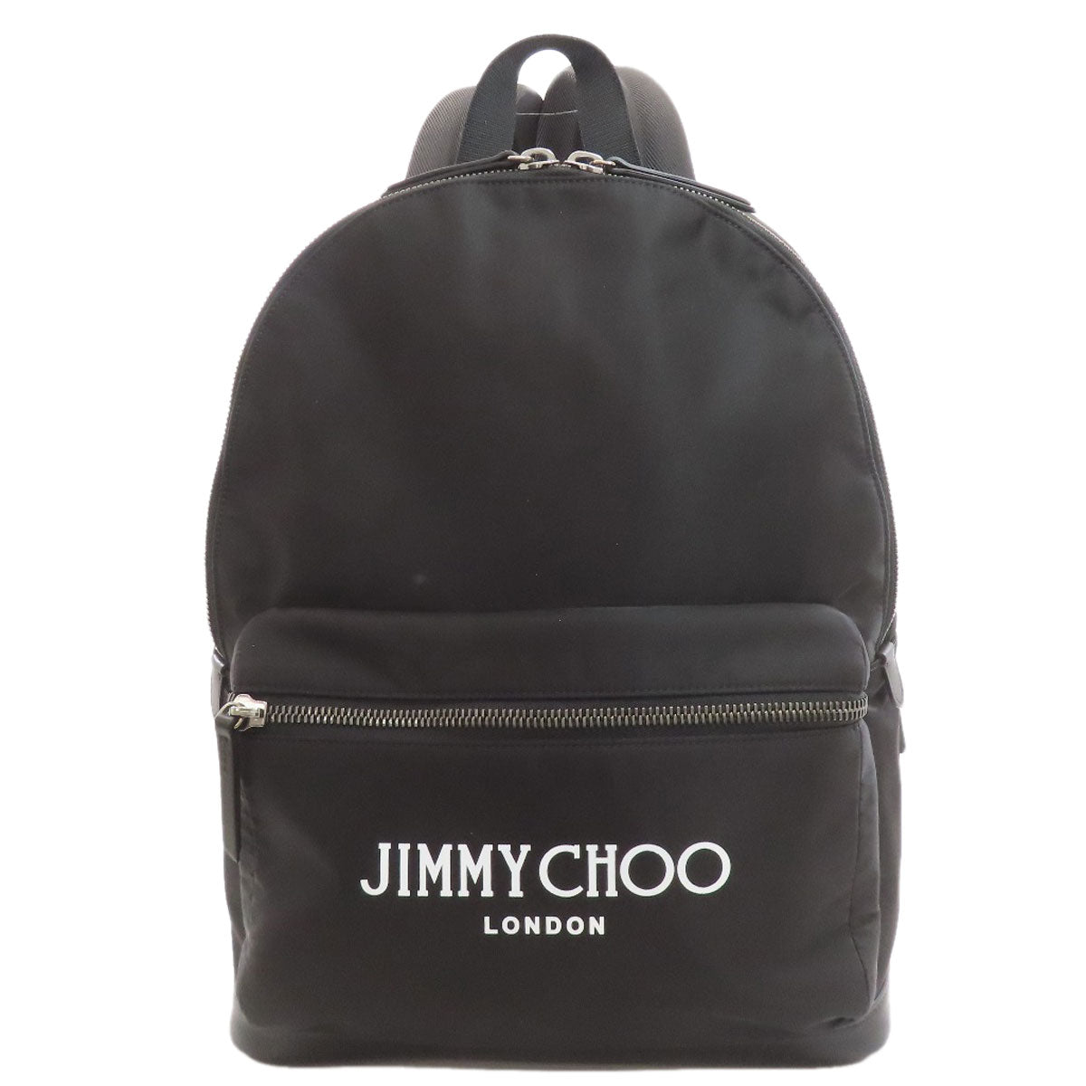 Jimmy Choo logo Backpack Â· Daypack Nylon Ladies [Used]