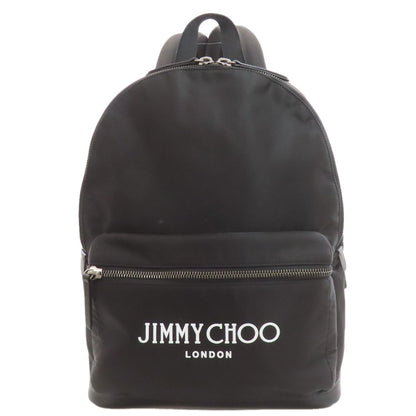 Jimmy Choo logo Backpack Â· Daypack Nylon Ladies [Used]
