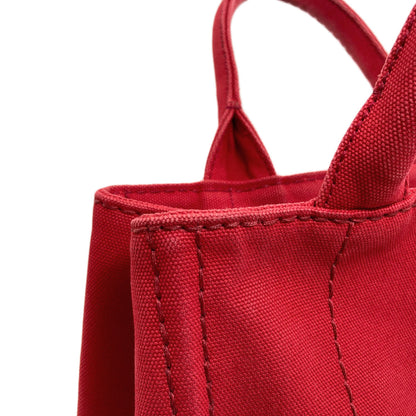 PRADA Canapa mini 2 WAY Handbag Canvas Ladies [Used]
