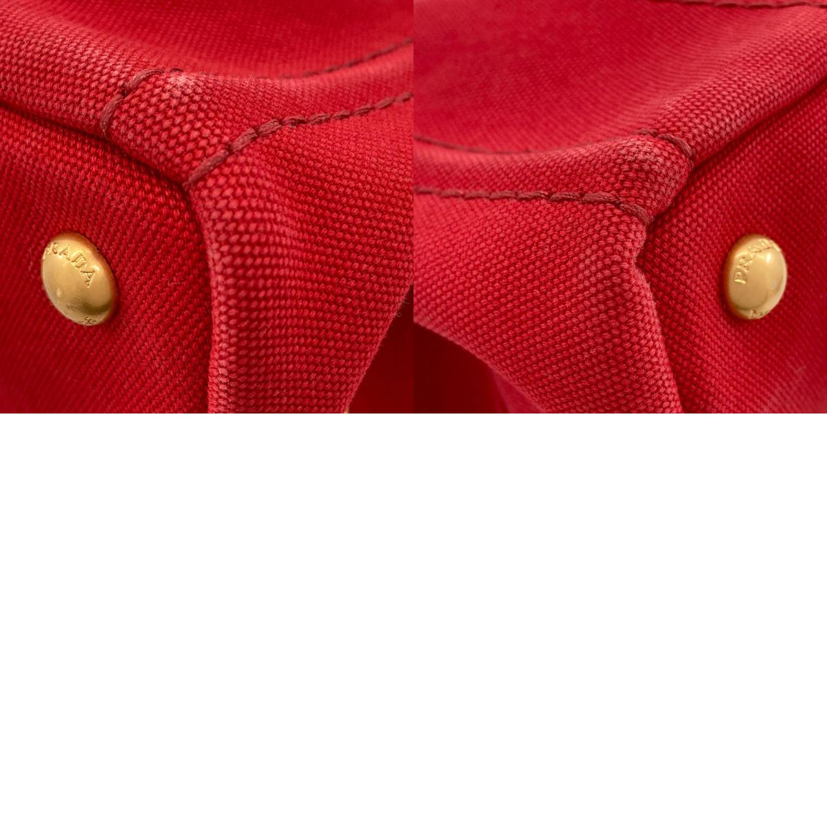 PRADA Canapa mini 2 WAY Handbag Canvas Ladies [Used]