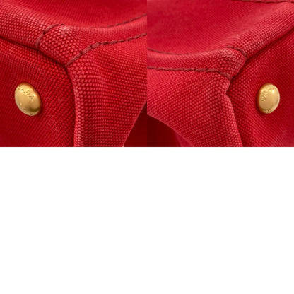 PRADA Canapa mini 2 WAY Handbag Canvas Ladies [Used]