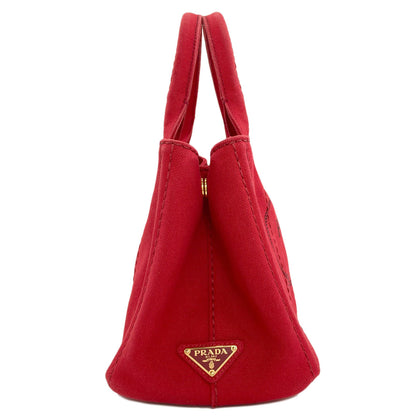 PRADA Canapa mini 2 WAY Handbag Canvas Ladies [Used]