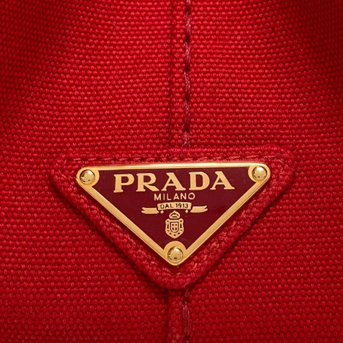 PRADA Canapa mini 2 WAY Handbag Canvas Ladies [Used]