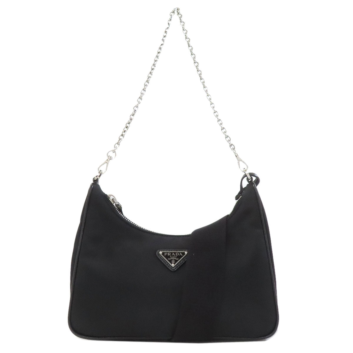 PRADA Logo Hardware 2WAY Handbag Nylon Ladies [Used]