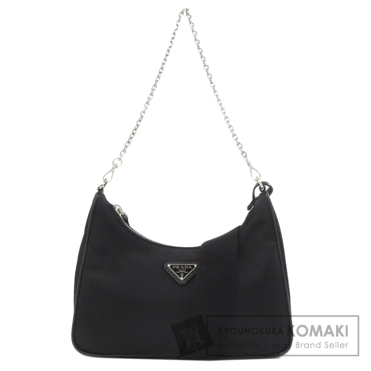 PRADA Logo Hardware 2WAY Handbag Nylon Ladies [Used]
