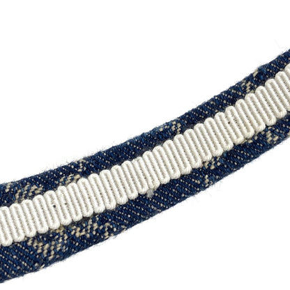 GUCCI Headband GG hair accessory Denim Ladies [Used]