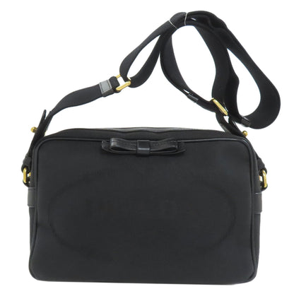 PRADA 1BH089 Fiocco Shoulder Bag Canvas Ladies [Used]