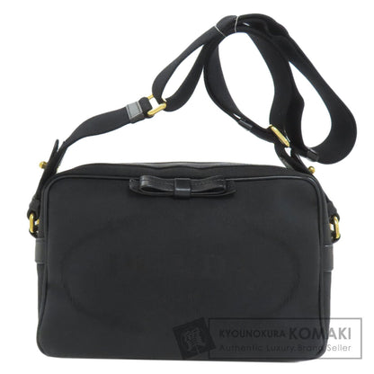 PRADA 1BH089 Fiocco Shoulder Bag Canvas Ladies [Used]