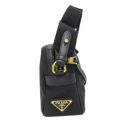 PRADA 1BH089 Fiocco Shoulder Bag Canvas Ladies [Used]