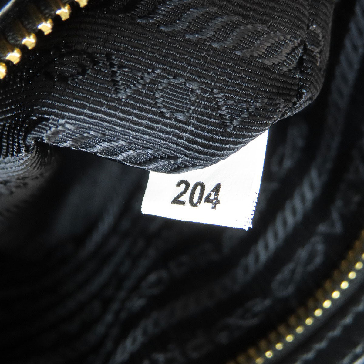 PRADA 1BH089 Fiocco Shoulder Bag Canvas Ladies [Used]