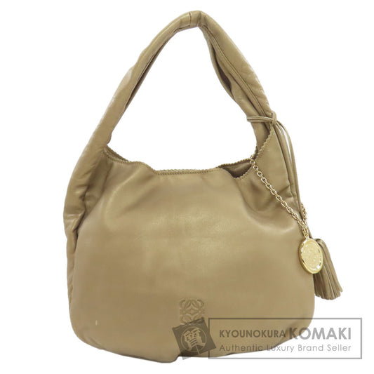 LOEWE anagram Handbag Leather Ladies [Used]