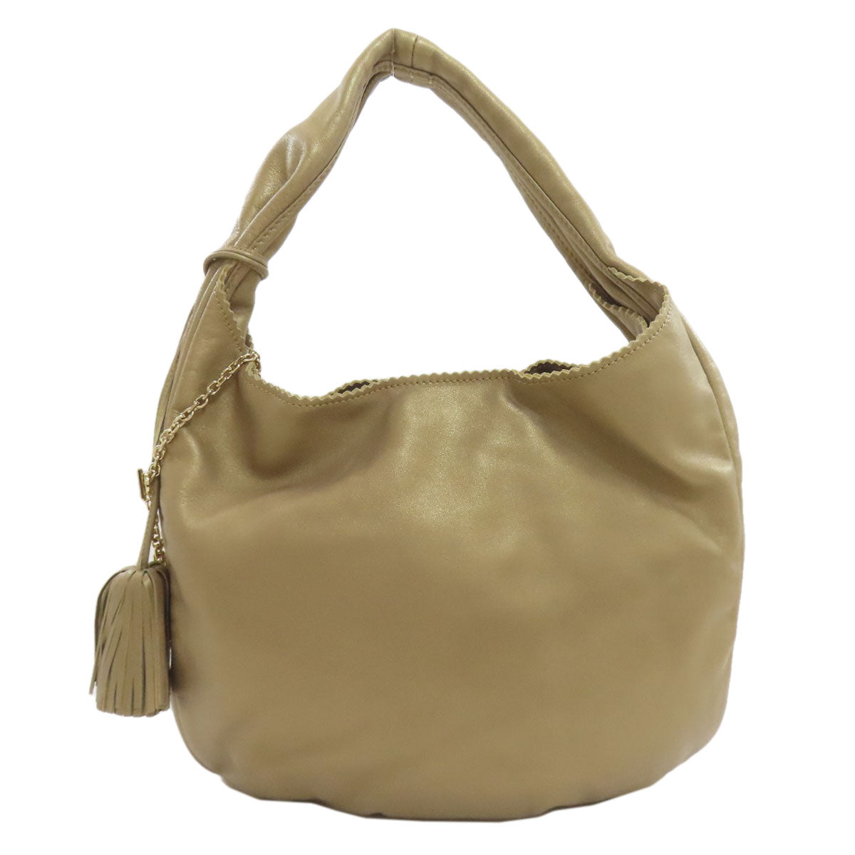 LOEWE anagram Handbag Leather Ladies [Used]