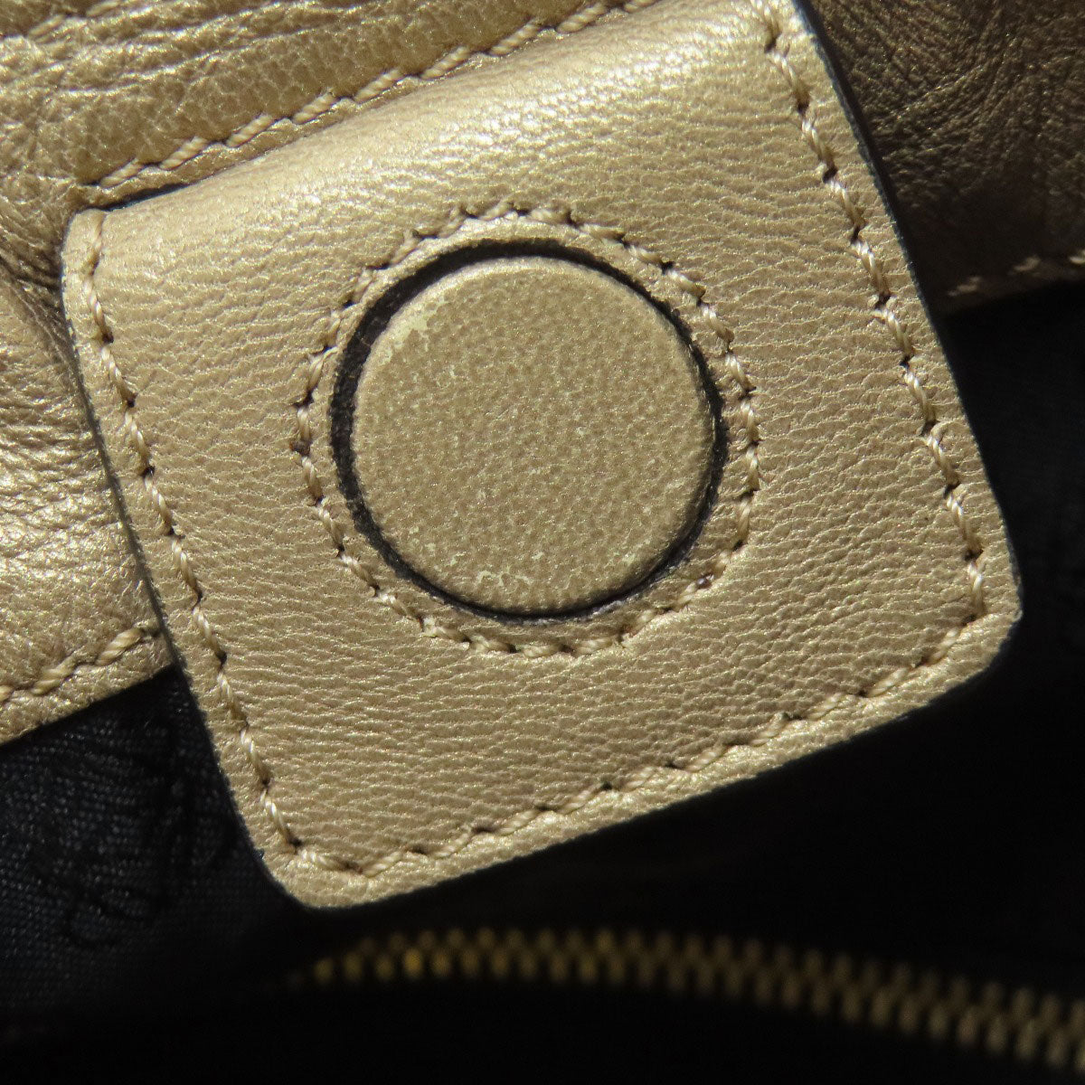 LOEWE anagram Handbag Leather Ladies [Used]