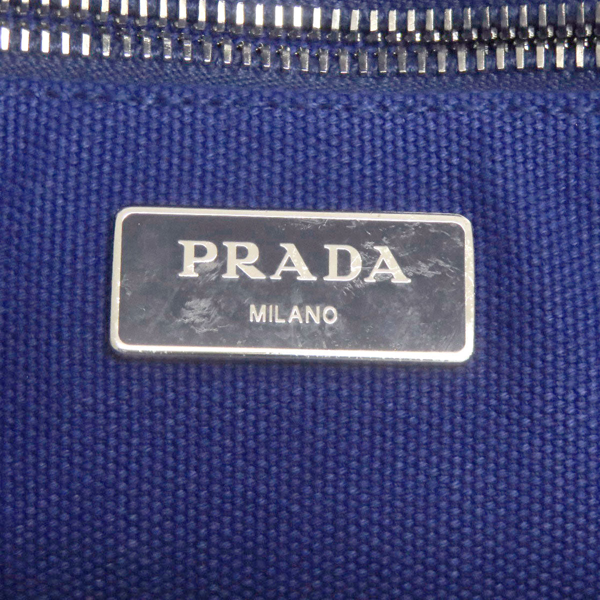 PRADA Canapa mini 2 WAY Handbag Canvas Ladies [Used]