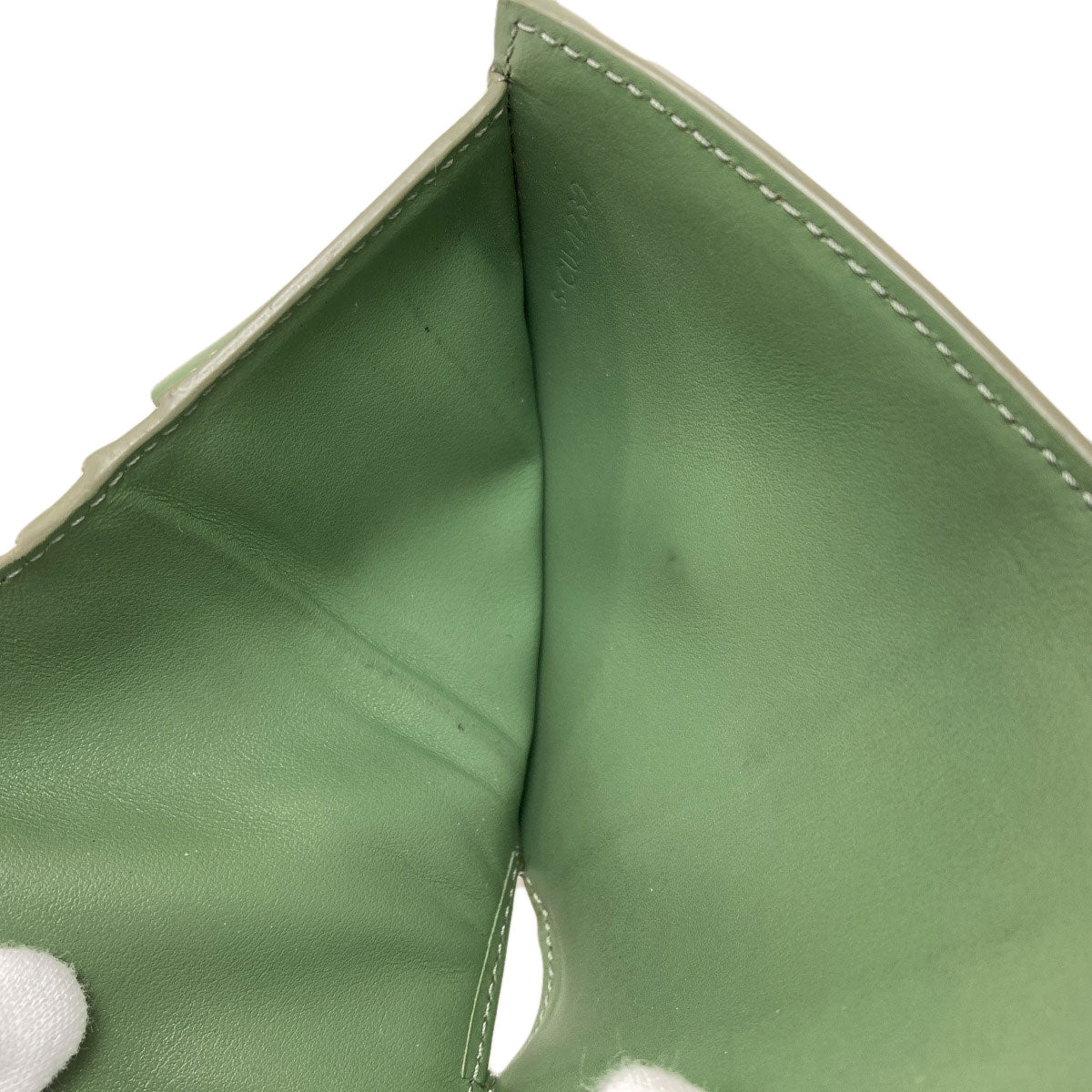 CELINE Triomphe Flap Tri-fold Bifold Wallet with Coin Pocket Calf Ladies [Used]