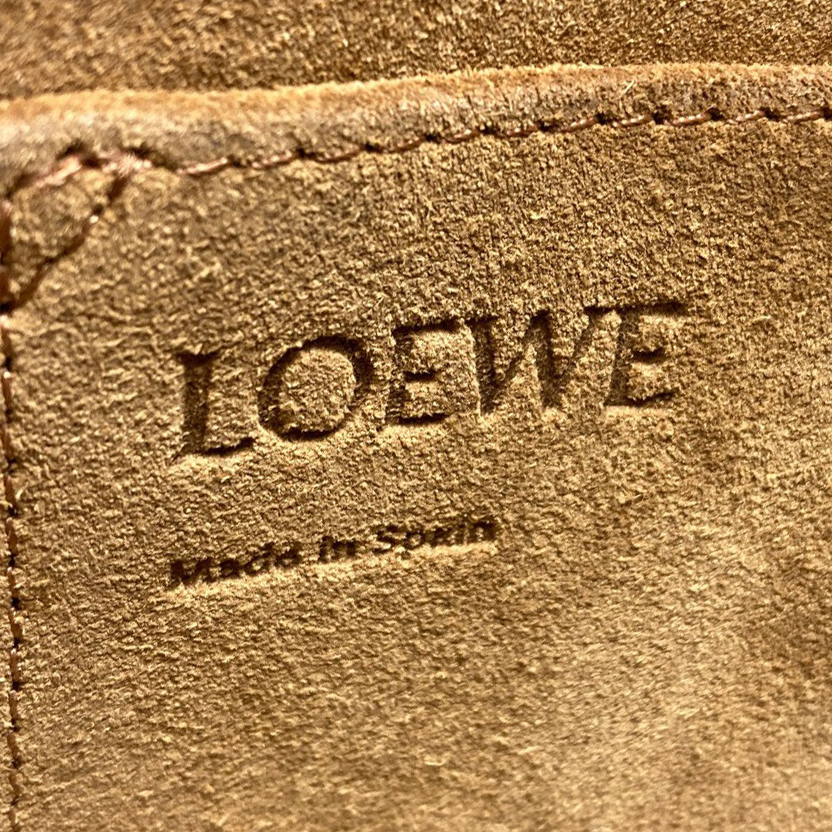 LOEWE Gate bag Shoulder Bag Calf Ladies [Used]