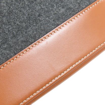 CELINE Bucket Long Shoulder Shoulder Bag Felt CalfLadies [Used]