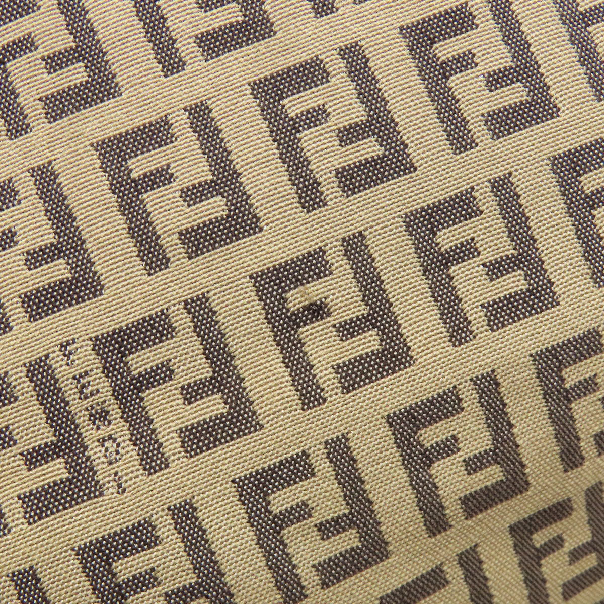 FENDI Zucca pattern Tote Bag Canvas LeatherLadies [Used]