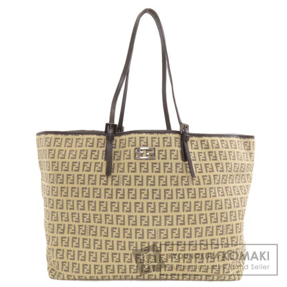 FENDI Zucca pattern Tote Bag Canvas LeatherLadies [Used]