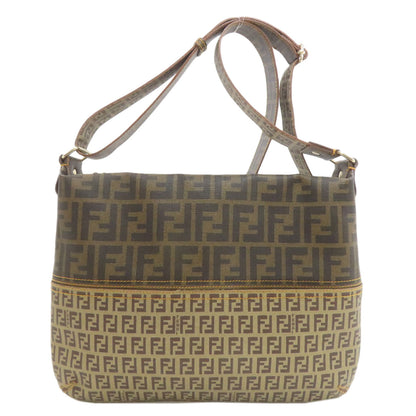 FENDI Zucca pattern Zucchino Shoulder Bag PVC Ladies [Used]