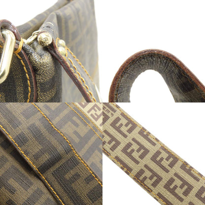 FENDI Zucca pattern Zucchino Shoulder Bag PVC Ladies [Used]