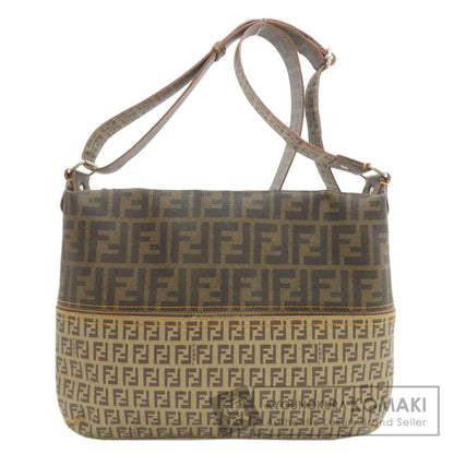 FENDI Zucca pattern Zucchino Shoulder Bag PVC Ladies [Used]