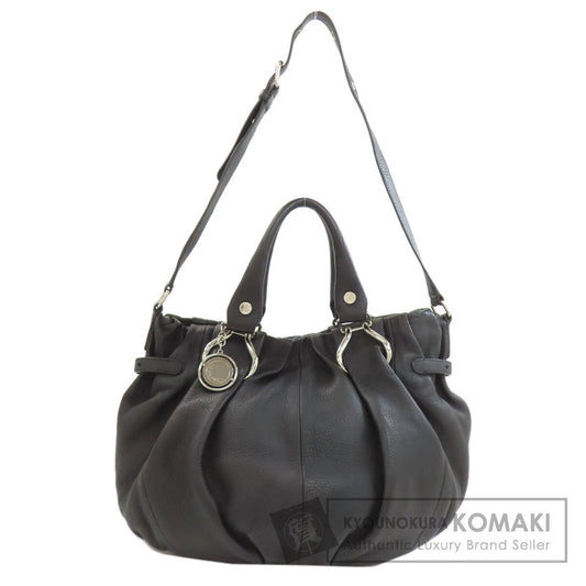 CELINE 2-Way Pillow Handbag Leather Ladies [Used]