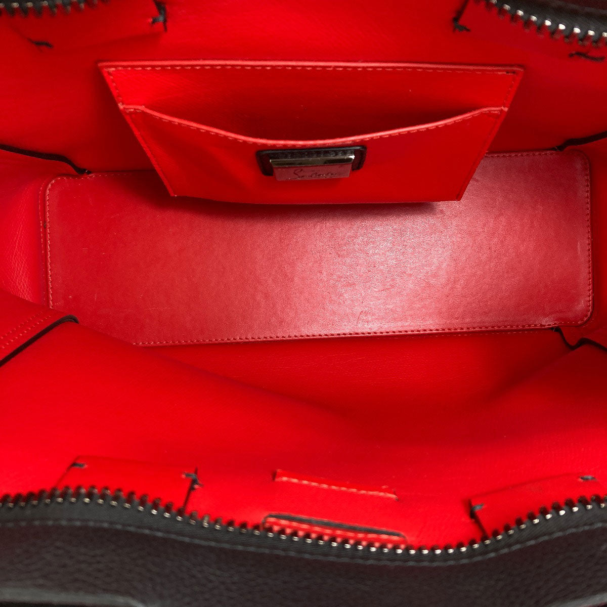 Christian Louboutin Biker Tote Bag Leather Ladies [Used]