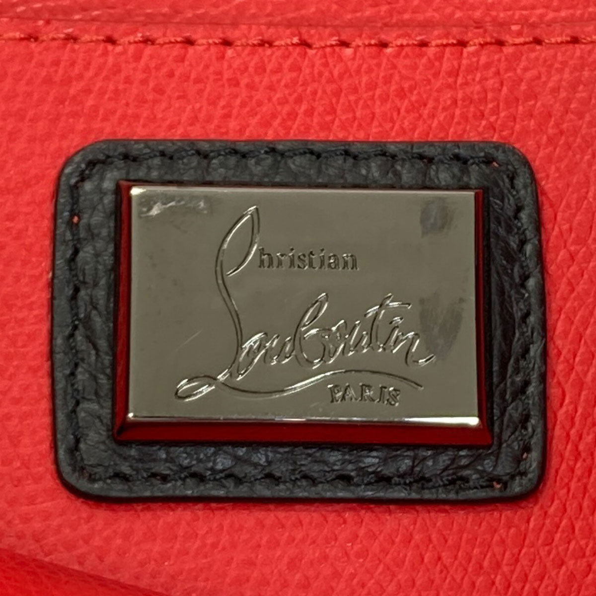 Christian Louboutin Biker Tote Bag Leather Ladies [Used]