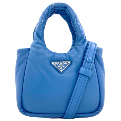 PRADA Padded 2WAY Handbag Calf Ladies [Used]