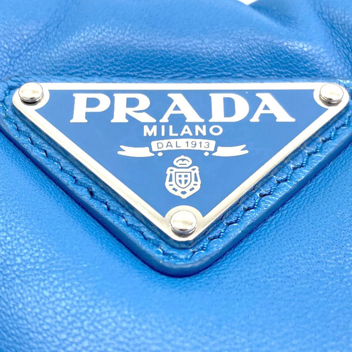PRADA Padded 2WAY Handbag Calf Ladies [Used]