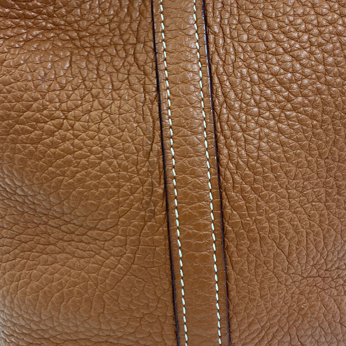 HERMES PicotinPM Gold SilverHardware Handbag Taurillon Clemence Ladies [Used]