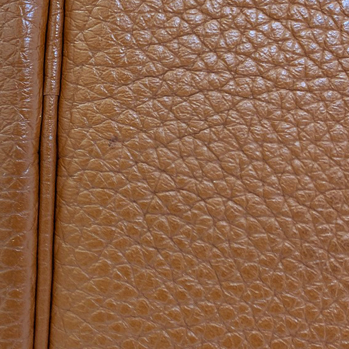 HERMES PicotinPM Gold SilverHardware Handbag Taurillon Clemence Ladies [Used]