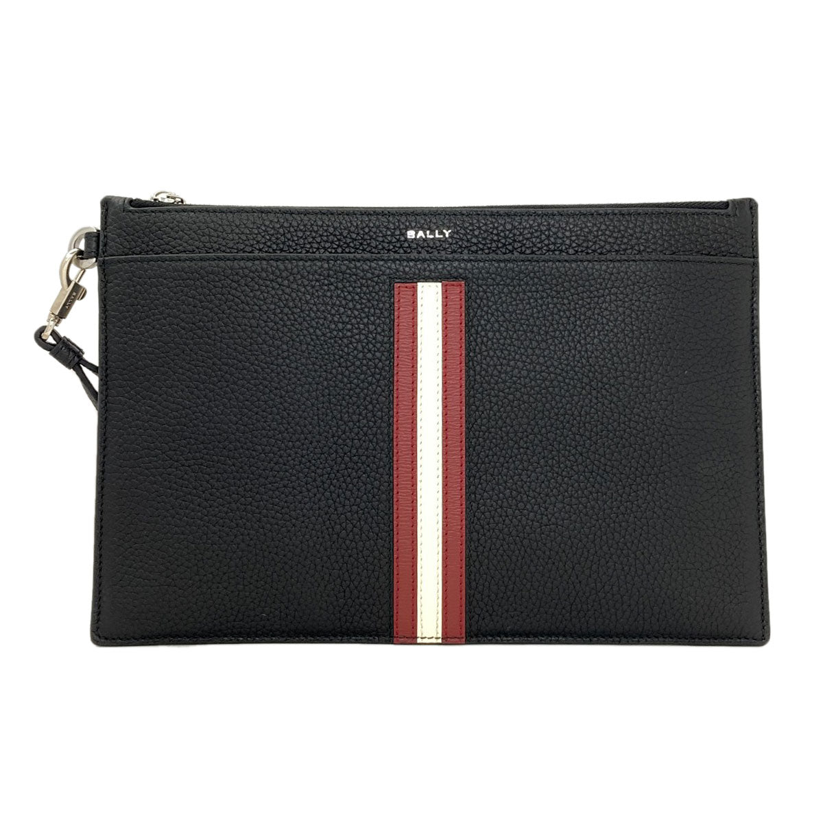 BALLY Barry Stripe Clutch bag Leather Ladies [Used]