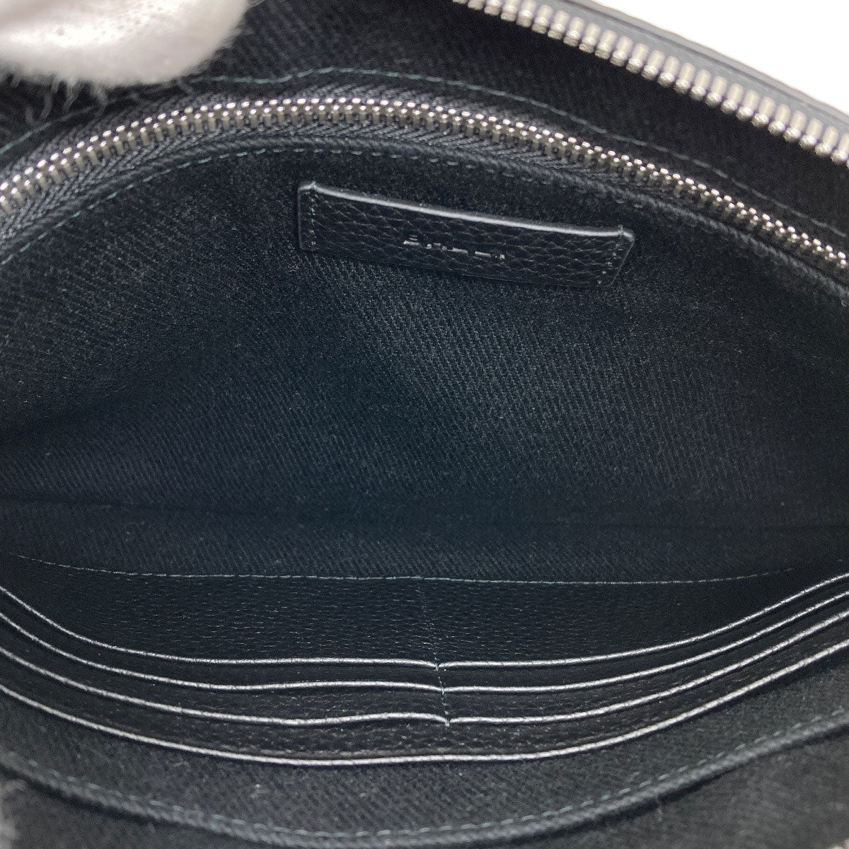 BALLY Barry Stripe Clutch bag Leather Ladies [Used]