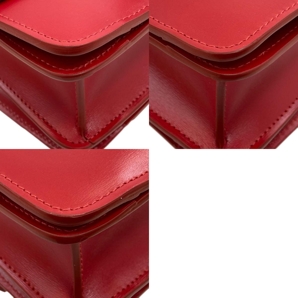 CELINE Classic box Shoulder Bag Leather Ladies [Used]