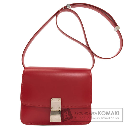 CELINE Classic box Shoulder Bag Leather Ladies [Used]