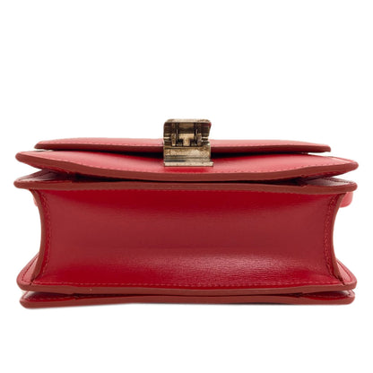 CELINE Classic box Shoulder Bag Leather Ladies [Used]