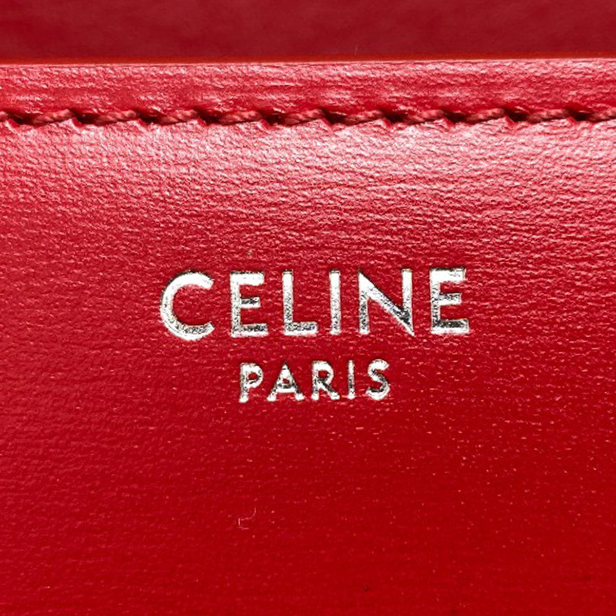 CELINE Classic box Shoulder Bag Leather Ladies [Used]