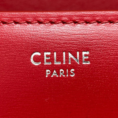CELINE Classic box Shoulder Bag Leather Ladies [Used]