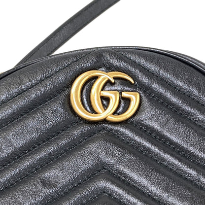 GUCCI 550154 GG Marmont Shoulder Bag Calf Ladies [Used]