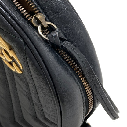 GUCCI 550154 GG Marmont Shoulder Bag Calf Ladies [Used]